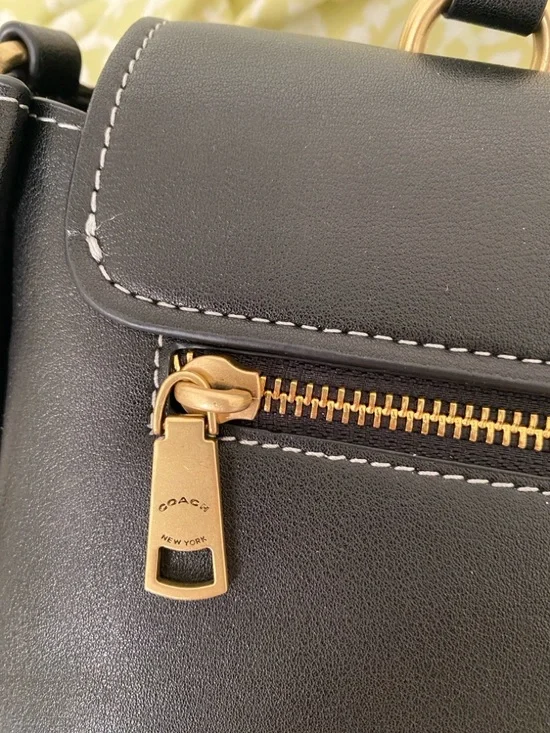 Coach Slouchy Rogue Top Handle Bag - Picture 4 of 7